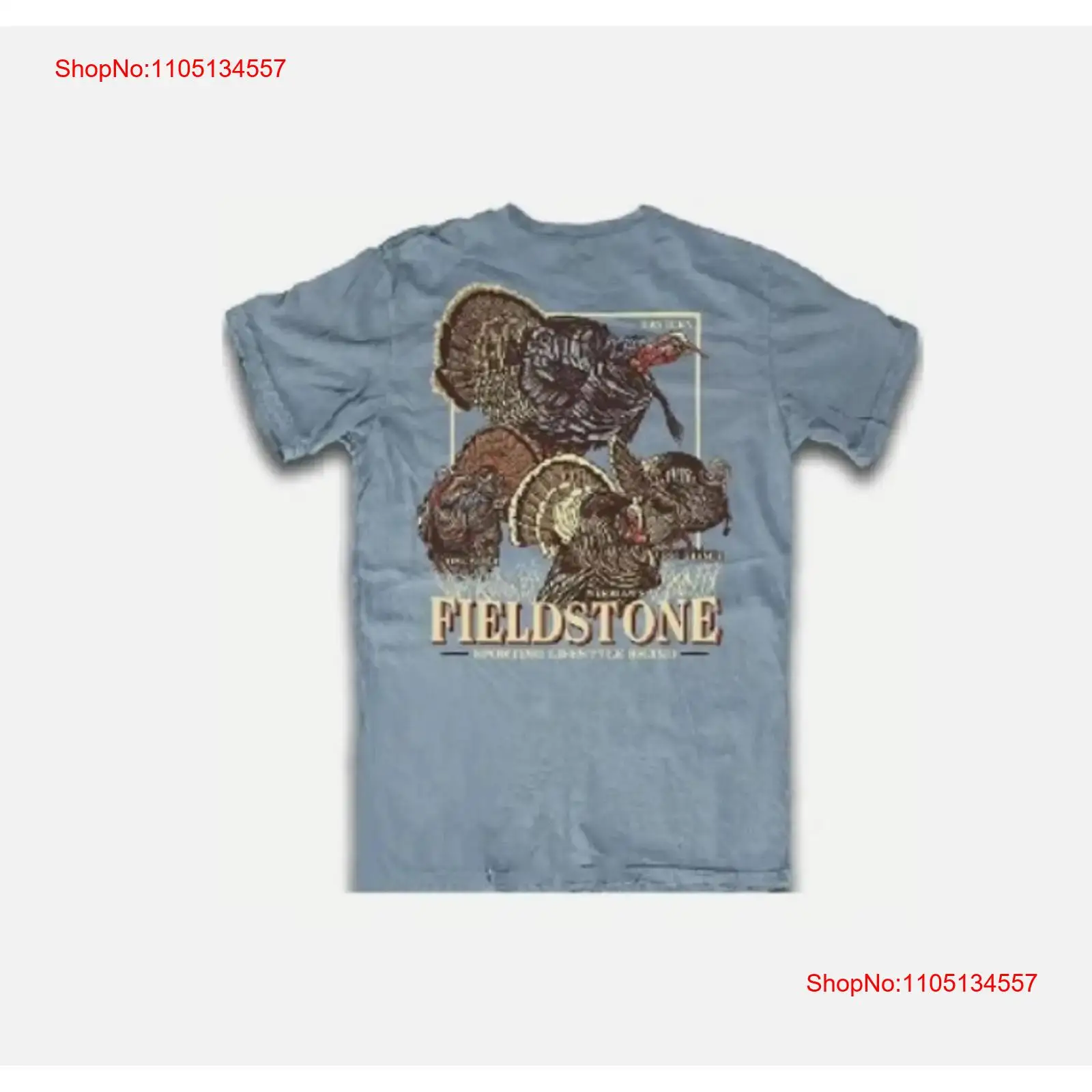 Wildman Hunting & Outdoor Price List - Fieldstone Turquie Chasse T Shirt Grand