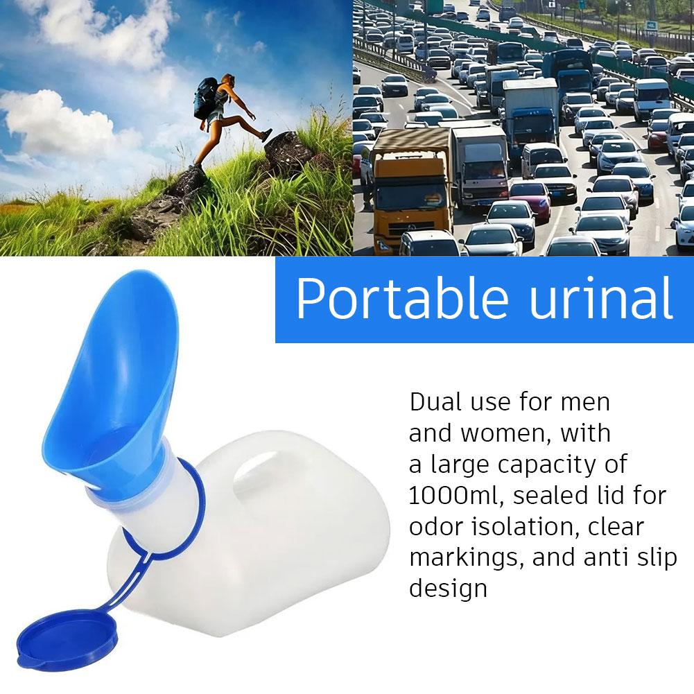 Outdoor Hunting Toilet - Bouteille d'urine portable 1000 ml unisexe