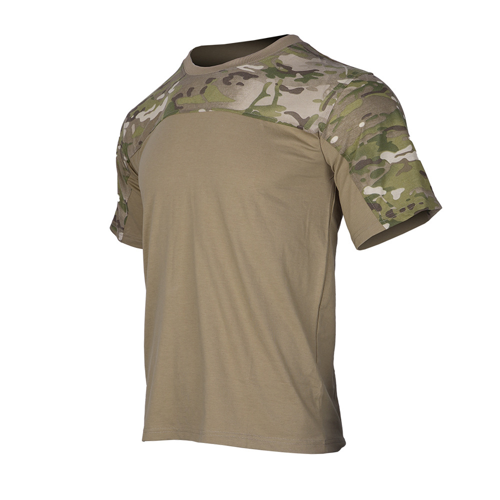 Hunting Outdoor Shirts - CamSolomon-T-shirt camouflage respirant pour hommes, t-shirts