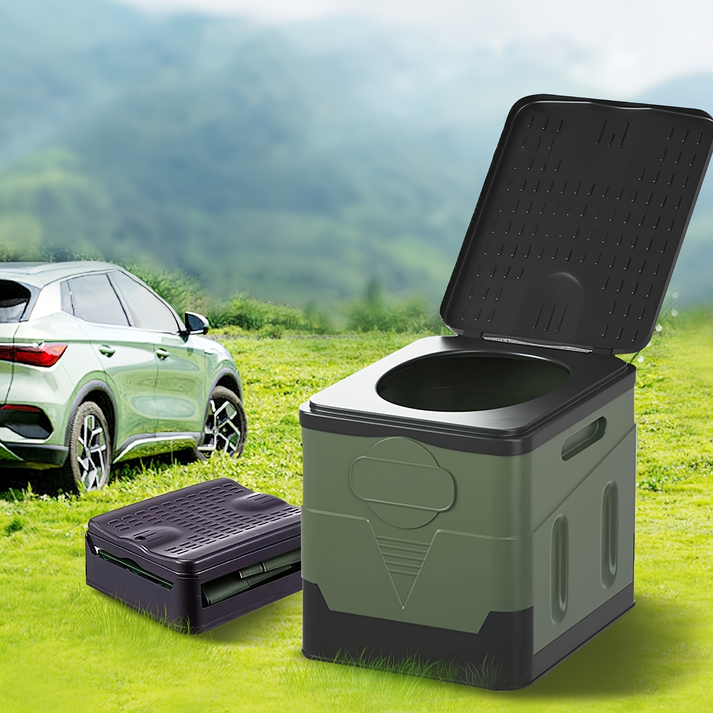 Outdoor Hunting Toilet - Toilettes de Camping portables pliables, toilettes