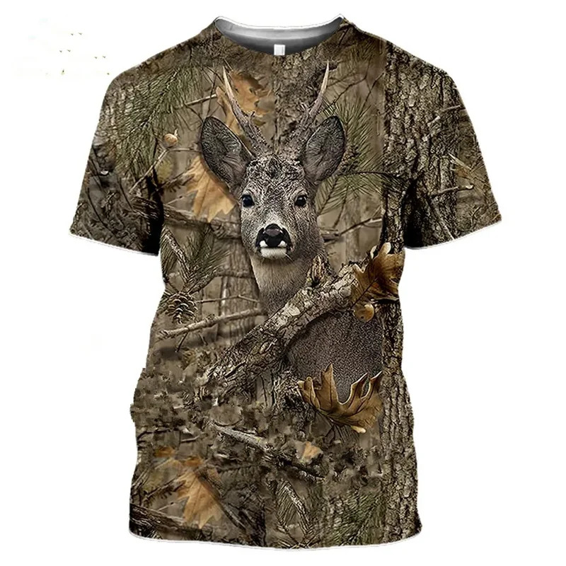 Wildman Hunting & Outdoor Price List - T-shirt 3D camouflage chasse animalier sanglier