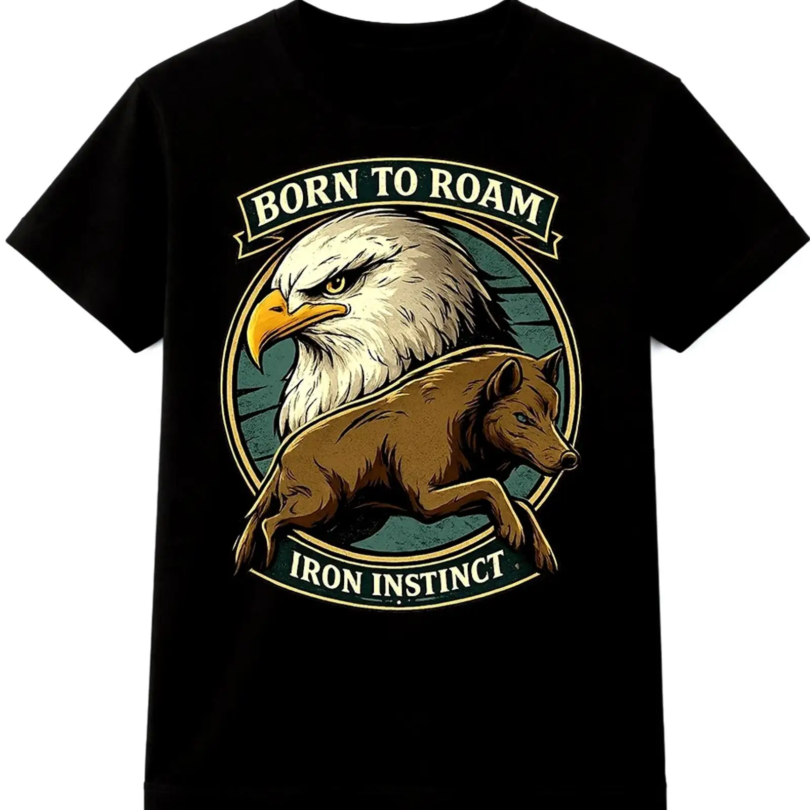 T-shirt Eagle Wild Boar Born t - Wildman Hunting & Outdoor Price List avis et prix
