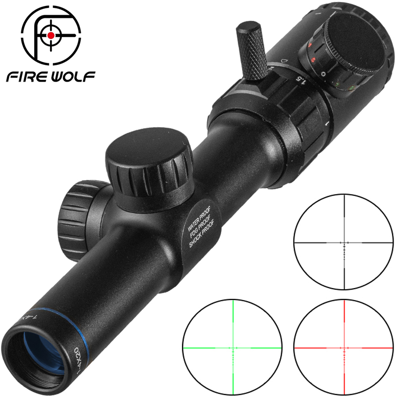 FIRE WOLF 1-4x20 portée de fus - Outdoor Hunting Lab avis et prix