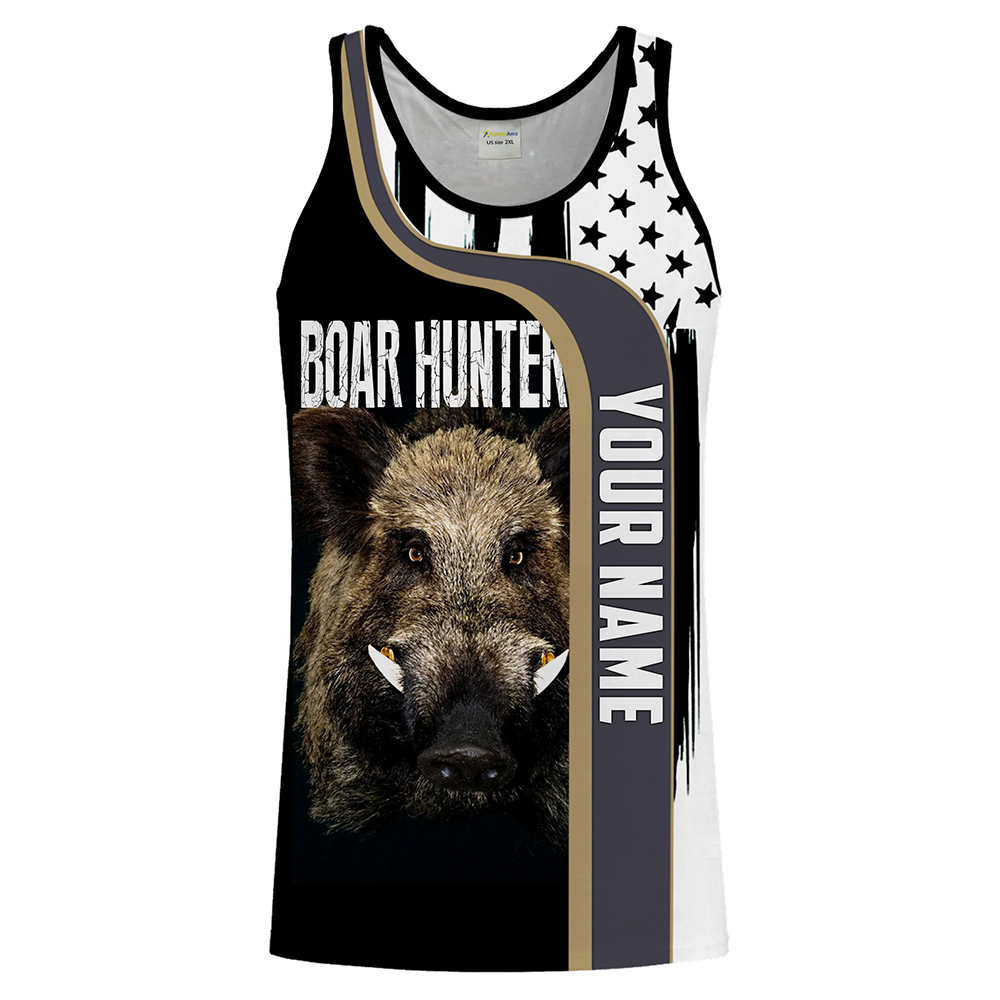 Débardeur personnalisé Boar Hu - Wildman Hunting & Outdoor Price List avis et prix