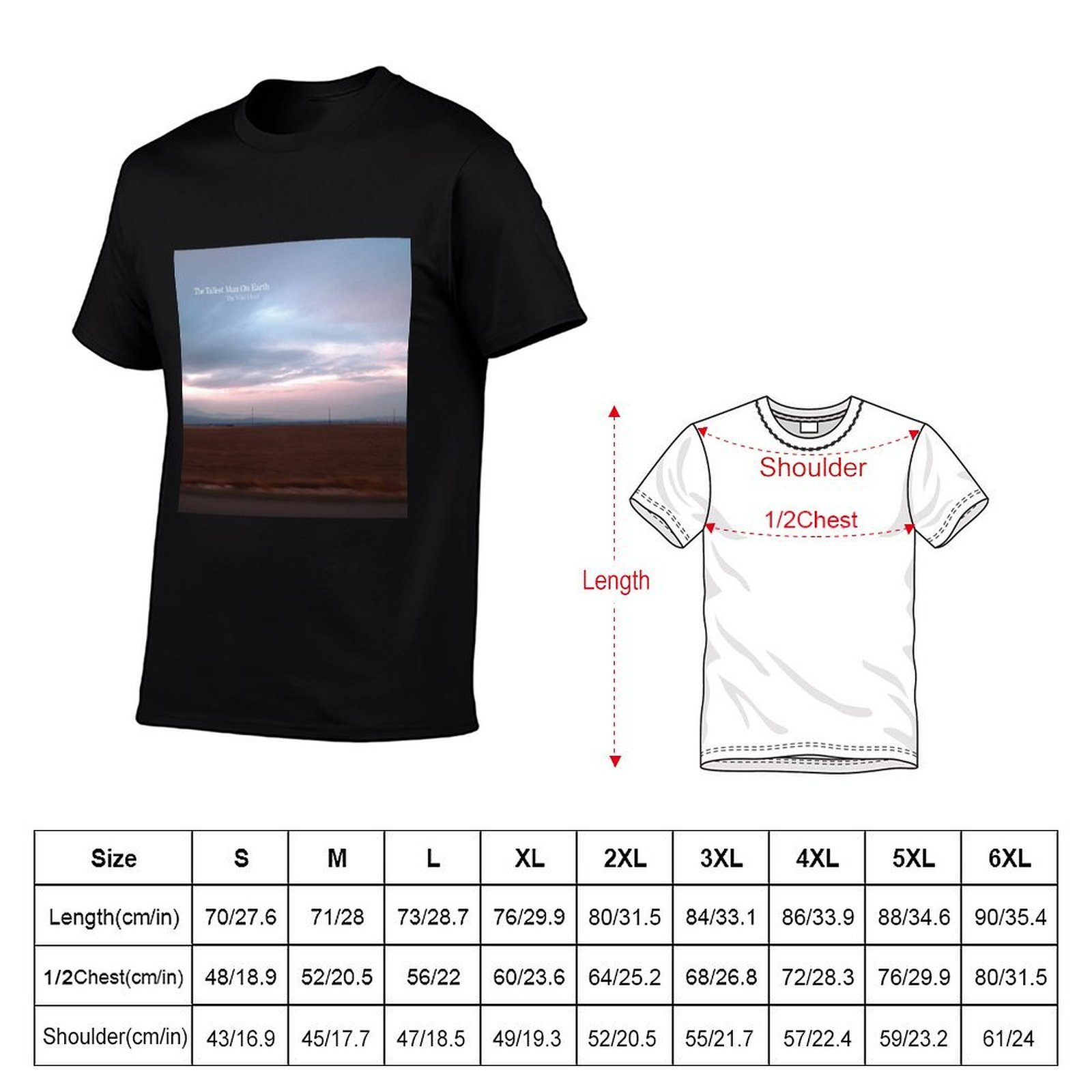 T-shirt The Tallest Man On Ear - Wildman Hunting & Outdoor Price List avis et prix