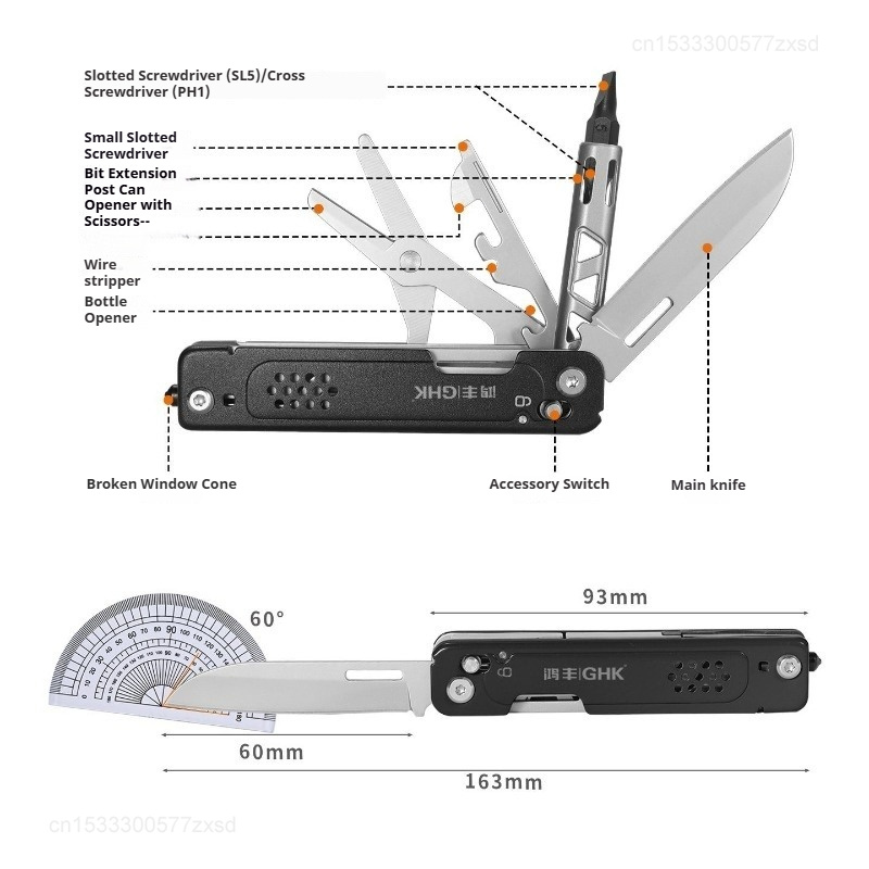 GRAND HARVEST Mini-outil multi - Hunting And Outdoor Supplies avis et prix