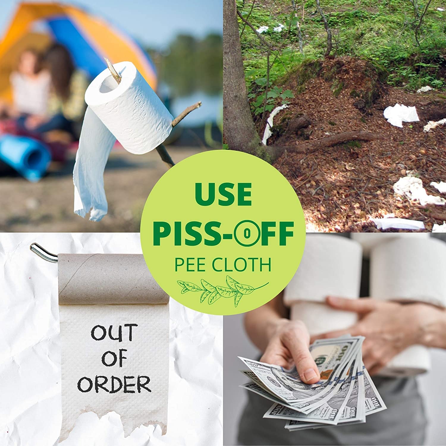 Tissu à pipi pour femmes, 1 pi - Outdoor Hunting Toilet avis et prix