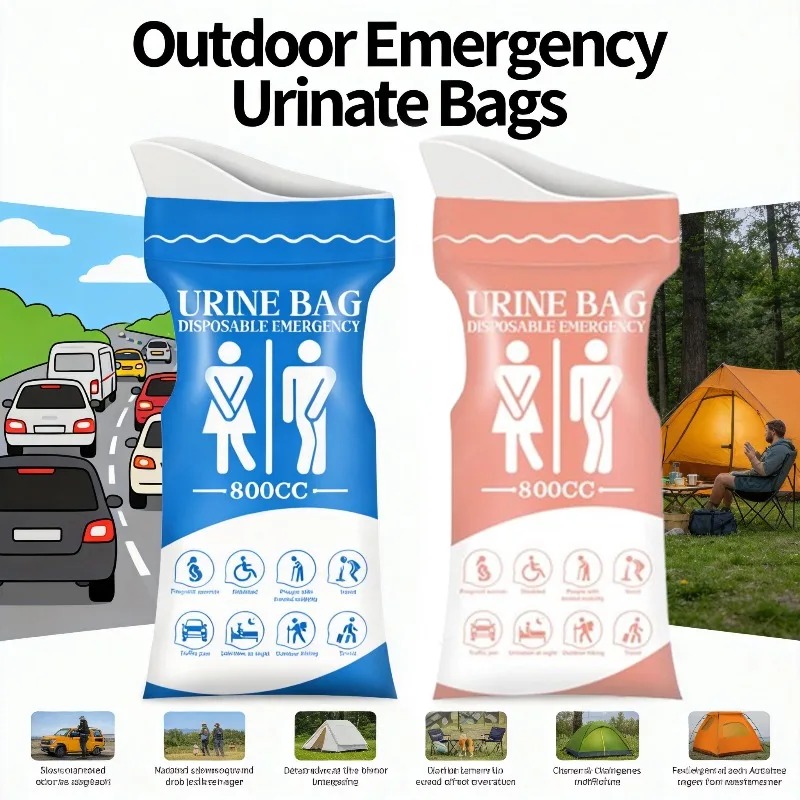 Sacs urinaires d'urgence jetab - Outdoor Hunting Toilet avis et prix