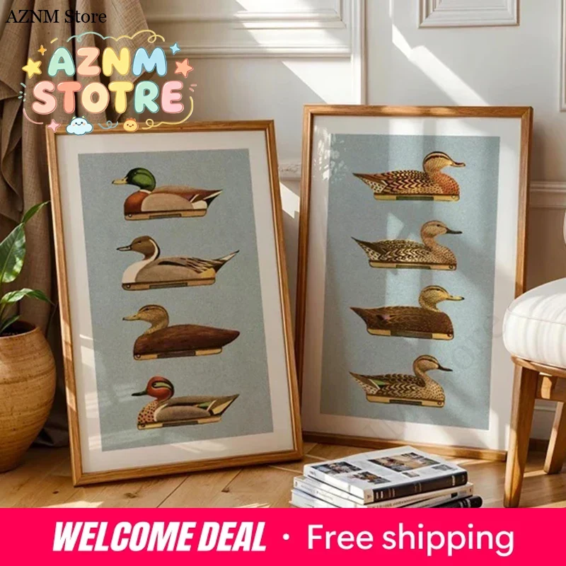 Affiches murales rétro avec mo - Outdoor Hunting Paintings avis et prix