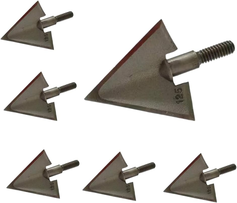 Lot de 6 pointes de chasse à 3 - Crossbow Bolt Broadhead avis et prix